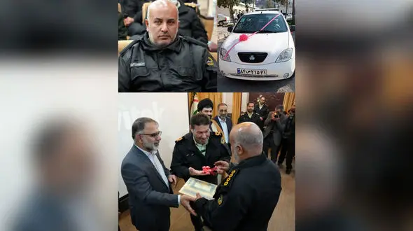 این مامور پلیس صندوق رای را از دست هواداران یک نامزد نجات داد/ معترضان خودروی او را آتش زدند + عکس