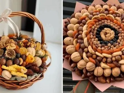 چیدمان و تزئین آجیل شب یلدای عروس؛ با ایده‌ های خلاق و جذاب 1404