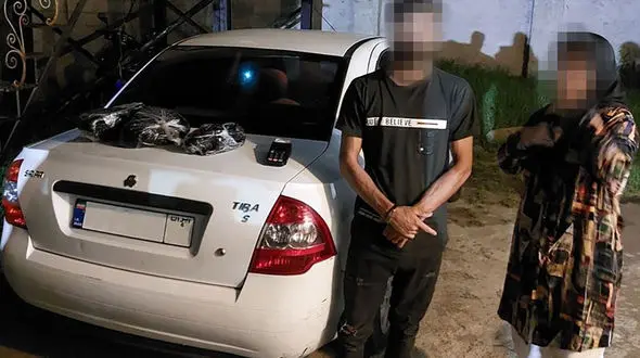 محموله ممنوعه به لاهیجان نرسید / در نقش یک خانواده قصد ورود به شهر را داشتند