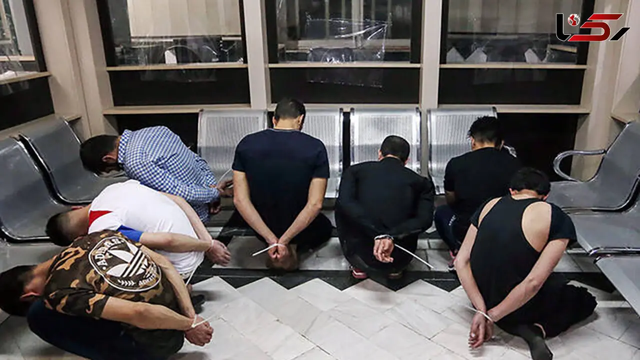 عکس / این اراذل و اوباش در قم دستگیر شدند