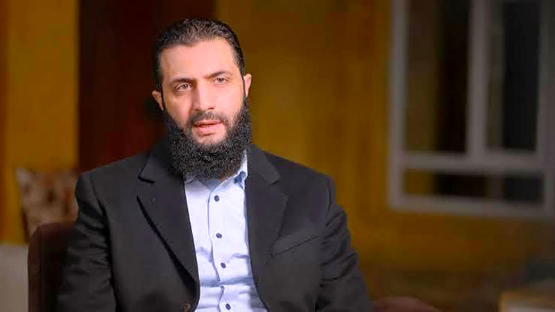 ابو محمد الجولانی رهبر گروه تحریرالشام و از مخالفان بشار اسد در سوریه - محمد جولانی 