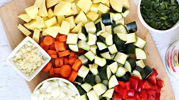 خوراک کدو یک غذای فوری و سالم + فیلم