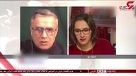 غافلگیری مجری بی‌بی‌سی فارسی از صدا‌های ناهنجار در پخش زنده + فیلم