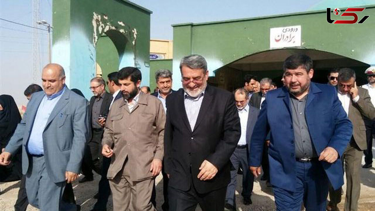 وزیر کشور از پایانه مرزی شلمچه بازدید کرد