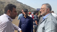 فیلم حضور شهردار تهران در منطقه درگیر سیل 