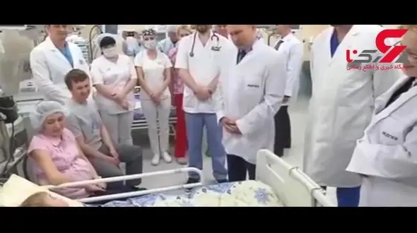 واکنش جالب پوتین به شیرین‌زبانی پسربچه بیمار + فیلم 