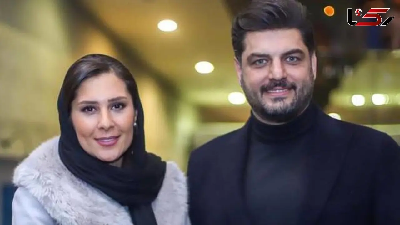 عکس کودکی سام درخشانی در کنار پدرش