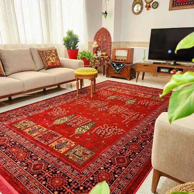 فرش قرمز سنتی