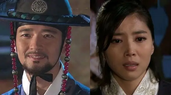 «چانسو» (سریال دونگ‌یی) و «فرمانده هیاپ» (امپراتور بادها) در مراسم رونمایی از یک سریال