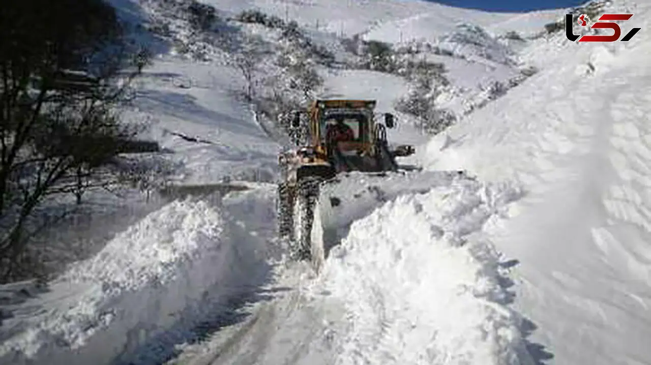 فیلم لحظه کولاک شدید در گردنه گرمک رزن
