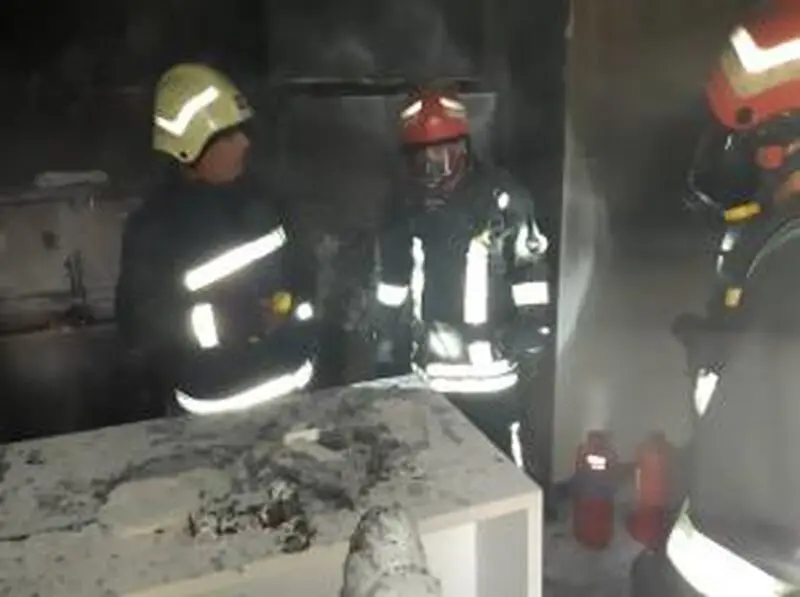 سوختگی زن جوان بر اثر حریق در منزل مسکونی 