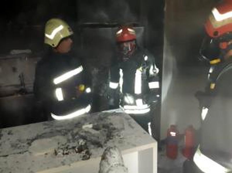 سوختگی زن جوان بر اثر حریق در منزل مسکونی 