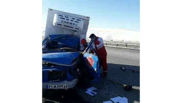  تصادف مرگبار در هشترود + عکس 