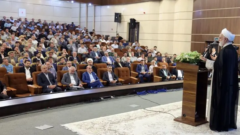 حجت‌الاسلام والمسلمین محسنی اژه‌ای در دیدار با کارکنان دستگاه قضایی استان گلستان