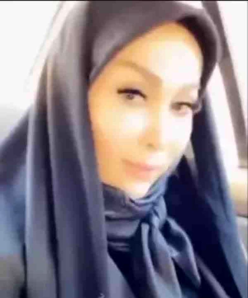 همسر نیکبخت واحدی با چادر