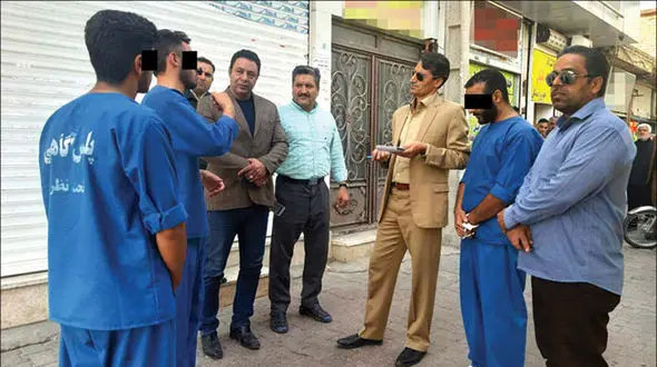 جمجمه این قاتل مشهدی شکافته شده بود ! + عکس محمدرضا در صحنه قتل