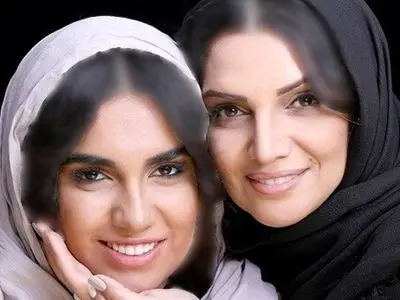 (عکس) تصویری از الهام پاوه نژاد و دخترش / اصلا بهش نمیاد دختر 22 ساله داشته باشه!