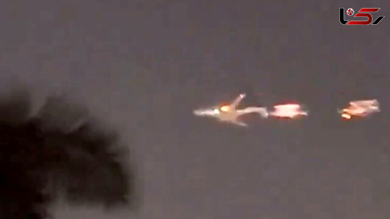 آتش گرفتن هواپیمای در حال پرواز در «میامی» آمریکا