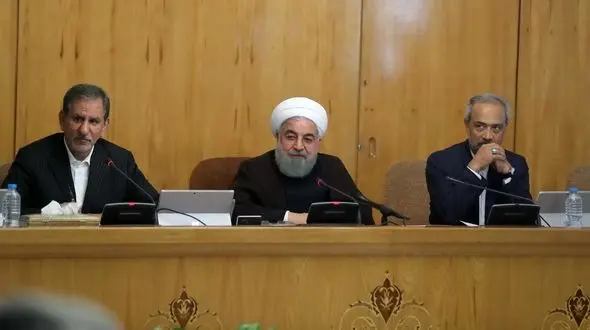 سخنرانی دکتر روحانی در جمع هیات دولت + فیلم