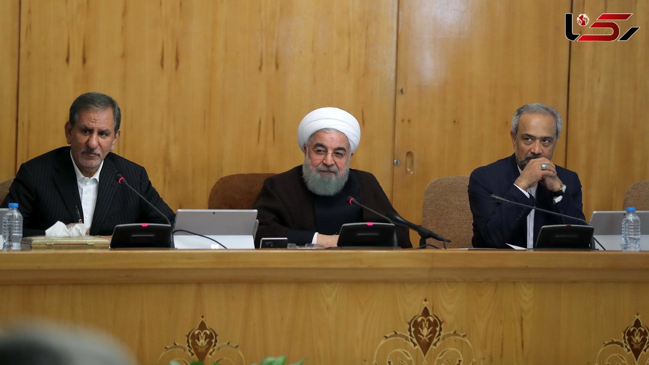 سخنرانی دکتر روحانی در جمع هیات دولت + فیلم