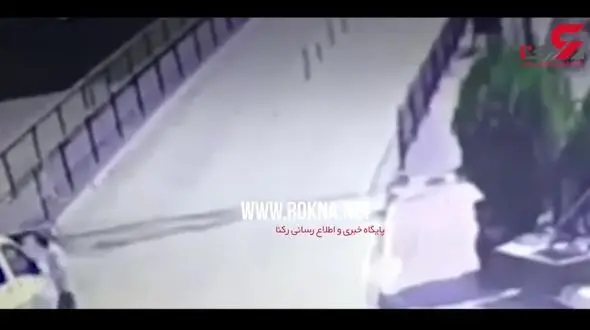 فرو ریختن پل  بر اثر بارش شدید باران در ترکیه + فیلم 