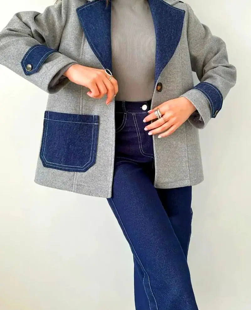 مانتو پاییزی با کلاس