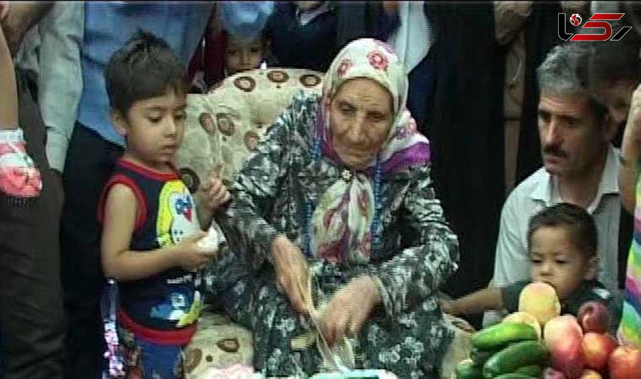 درگذشت پیرترین زن در زنجان  + عکس