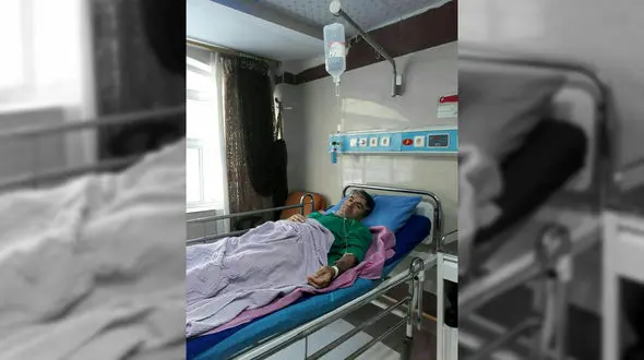 بازگشایی محور پاطاق با دست خالی فرمانده پلیس راه سرپل ذهاب را راهی بیمارستان کرد+ عکس