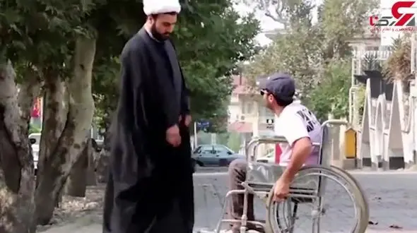 دوربین مخفی ایرانی کمک به معلول +  فیلم