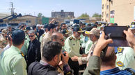 حضور سردار رادان در مرز مهران / وضعیت خدمت رسانی به مردم بررسی شد + عکس
