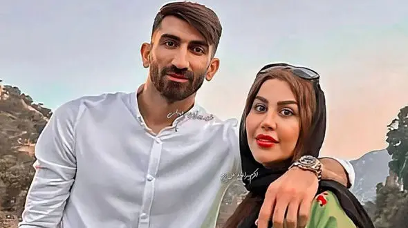 عمل های زیبایی همسر بیرانوند که با این عکس لو رفت / اکرم بانو کوبید از نو ساخت ! 