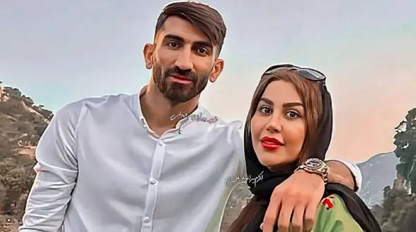 عمل های زیبایی همسر بیرانوند که با این عکس لو رفت / اکرم بانو کوبید از نو ساخت ! 