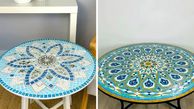 15 مدل میز عسلی کاشی‌ کاری برای عاشقان هنر سنتی