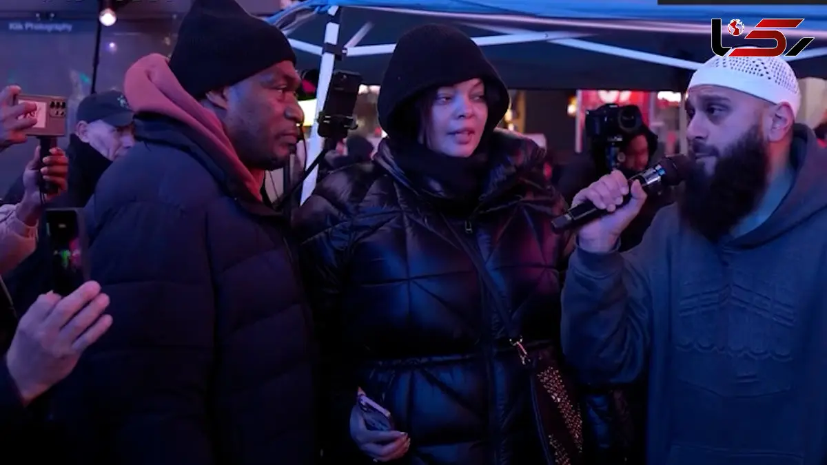 فیلم / گرایش دو شهروند آمریکایی به اسلام در قلب نیویورک