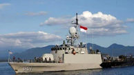 توقیف یک نفتکش توسط نیروی دریایی اندونزی