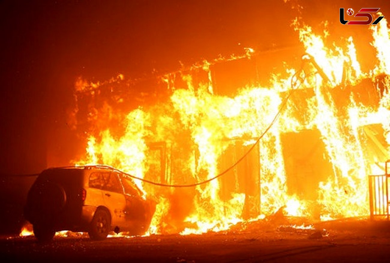  آتش سوزی در کالیفرنیای آمریکا ۹ کشته بر جا گذاشت + تصاویر
