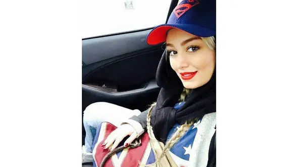 وقتی سحر قریشی با کلاه سوپرمن و ظاهری متفاوت داخل ماشین عکس می اندازد +عکس 