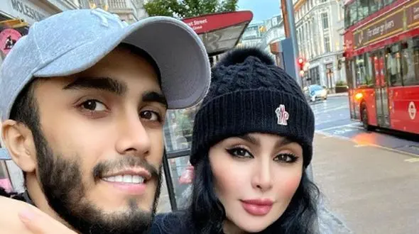 مهراد جم و دنیا جهانبخت در انگلیس منتظر تولد بچه شان + عکس