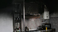 آتش سوزی خانه ویلایی در رشت