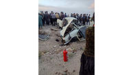 3 عکس دلخراش از تصادف مرگبار 2 پیکان در اصفهان