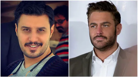 محمدرضا گلزار و جواد عزتی در یک فیلم+ عکس