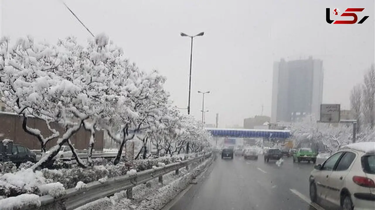 برف و باران دوشنبه به تهران برمی‌گردد 