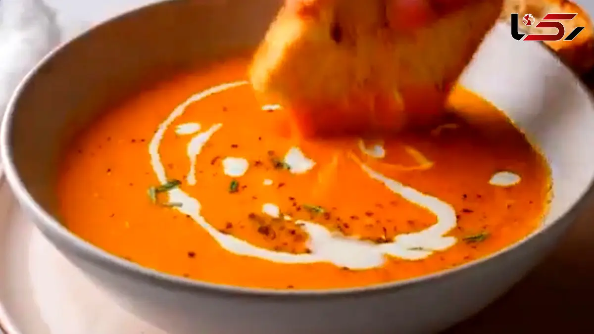 فیلم طرز تهیه سوپ هویج آسان و سریع