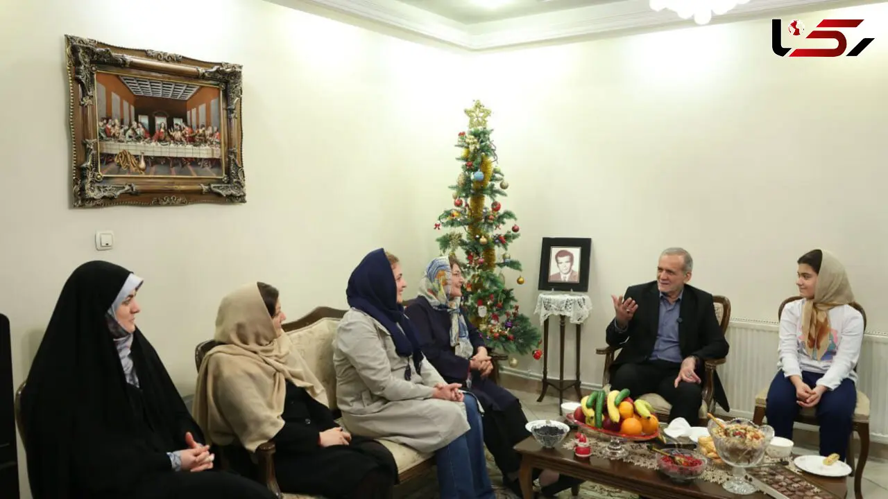 دیدار رئیس‌جمهوری با خانواده ۲ شهید مسیحی دوران جنگ تحمیلی