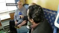  عبور نخستین قطار مسافری از مسیر جدید تهران به تبریز + فیلم