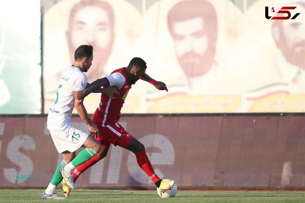 گل اول پرسپولیس به نفت مسجدسلیمان توسط لوکادیا+فیلم