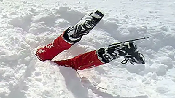 زنده به گور شدن یک دختر + فیلم / در آلپ رخ داد