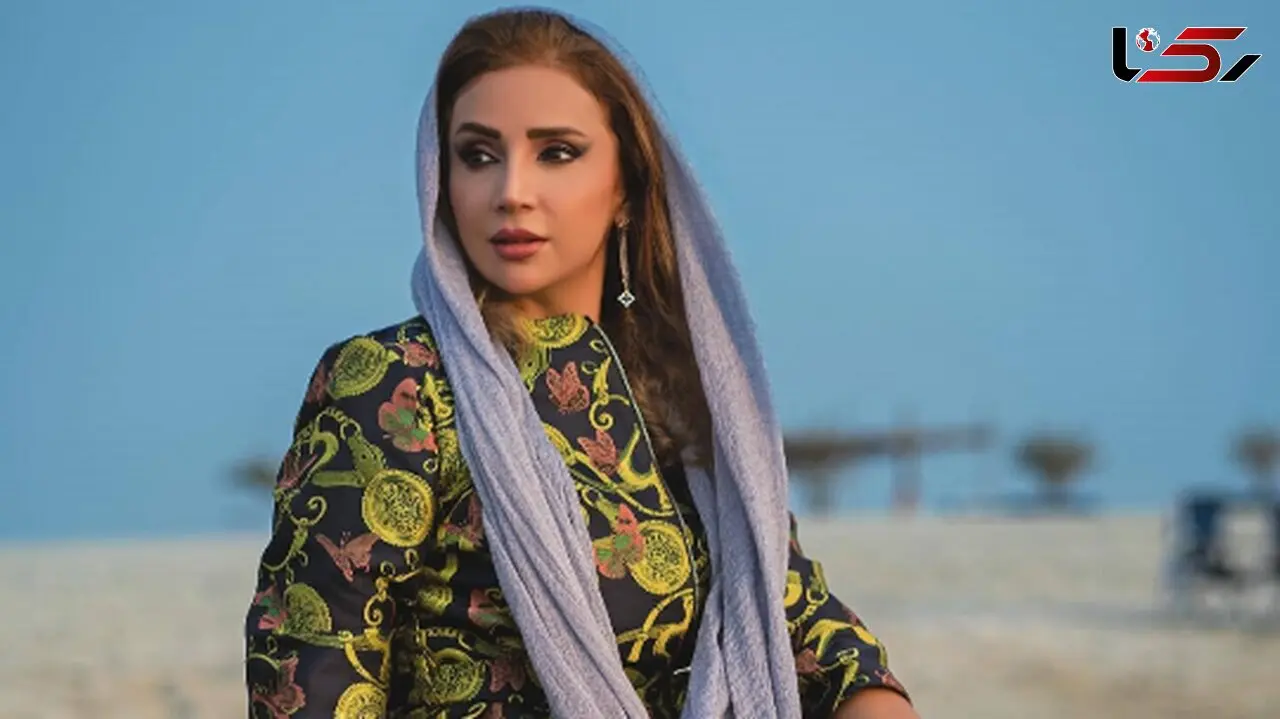 تصاویری از پوشش سنتی و زیبای شبنم قلی خانی در جزیره هرمز /خانم بازیگر از دبی به هرمز در رفتامد!