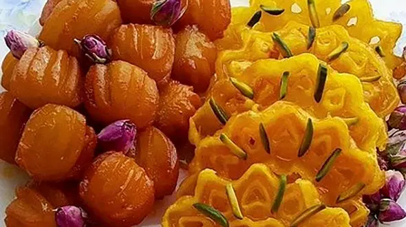 تزئین زولبیا بامیه در ماه رمضان + عکس