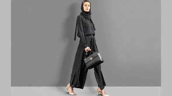 هفته مشکی روی مشکی برای یک تیپ مرموز و گیرا